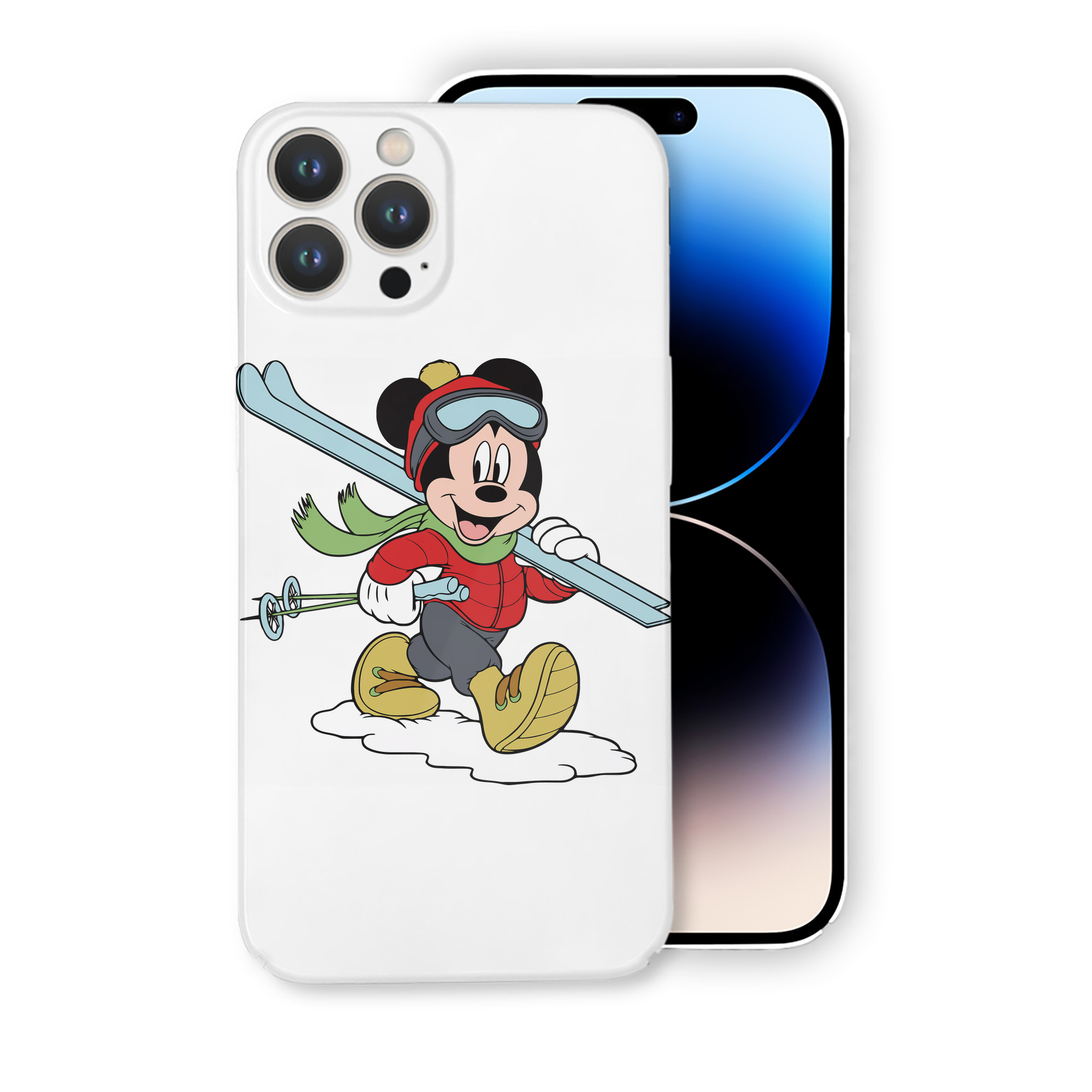 （画像用） ミッキーマウス Mickey Mouse 【iPhone 14シリーズ対応】ハードケース
